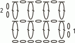 Схема вязания простого узора крючком